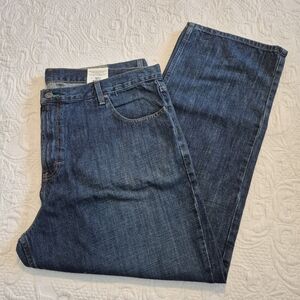 Tommy Hilfiger men's 42 x 30 Freedon Jean dark wash NEW 5 pocket
